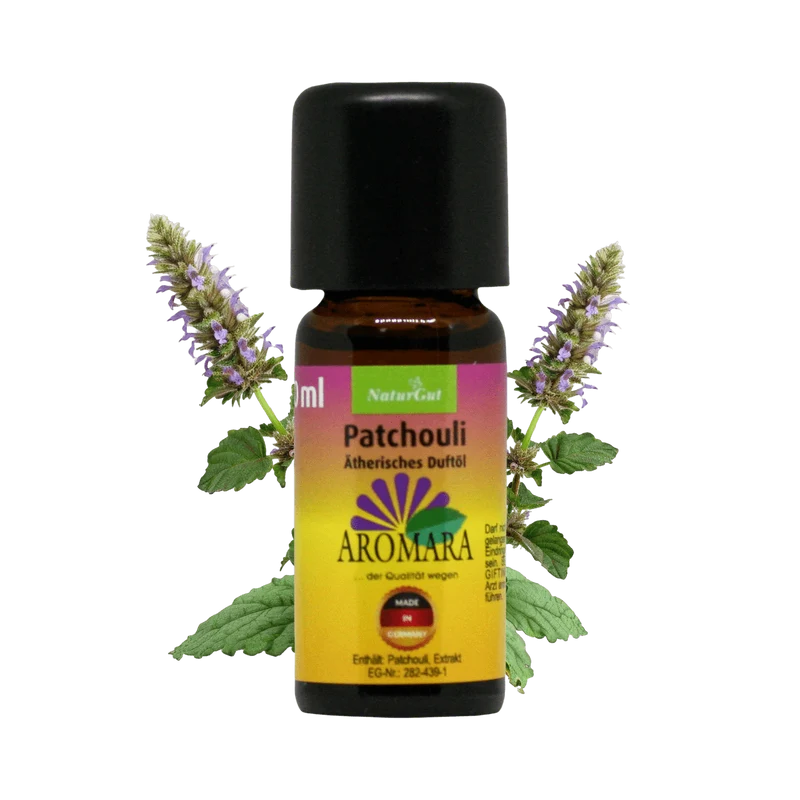 Patchouli / Pogostemon cablin 10ml AROMARA Ätherisches Duftöl