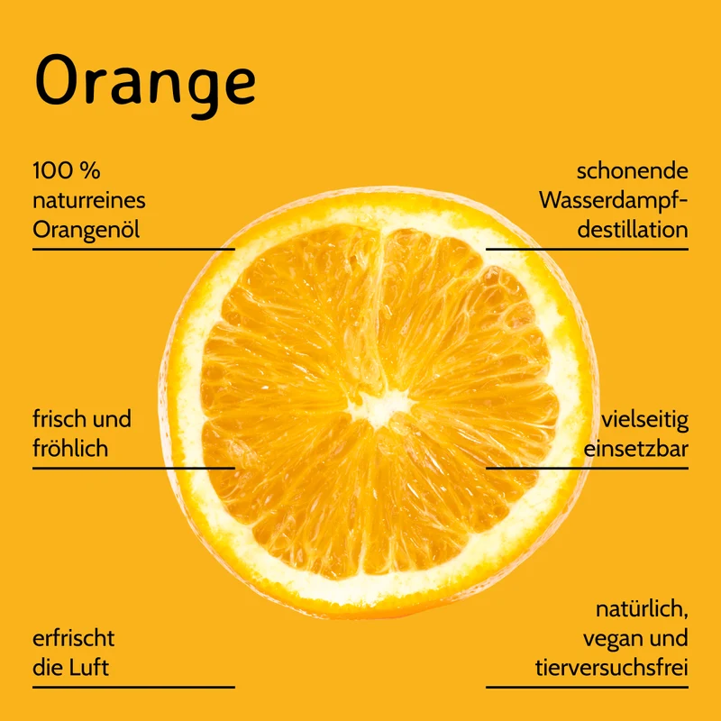 Orange / Citrus aurantium dulcis 20 ml AROMARA Ätherisches Duftöl