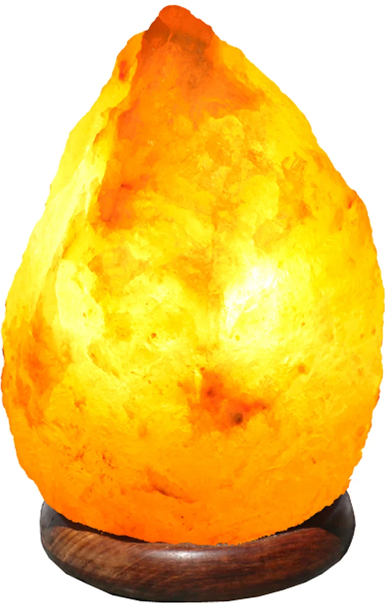 LED Kristall Salzlampe 3-6kg Salzleuchte Nachtlampe aus Himalya Punjab Pakistan