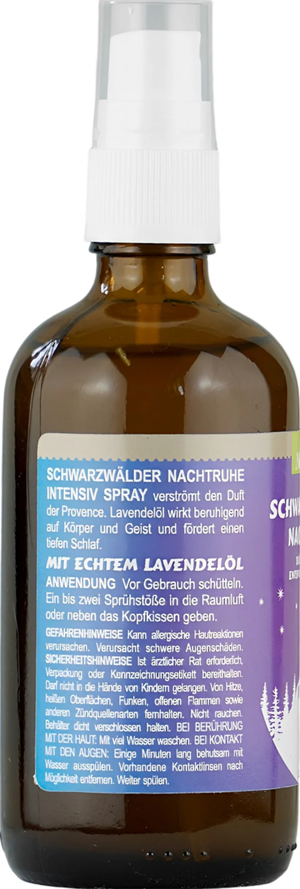 Schwarzwälder Nachtruhe Intensiv Spray Lavendel Gute Nacht Schlaf Beruhigung