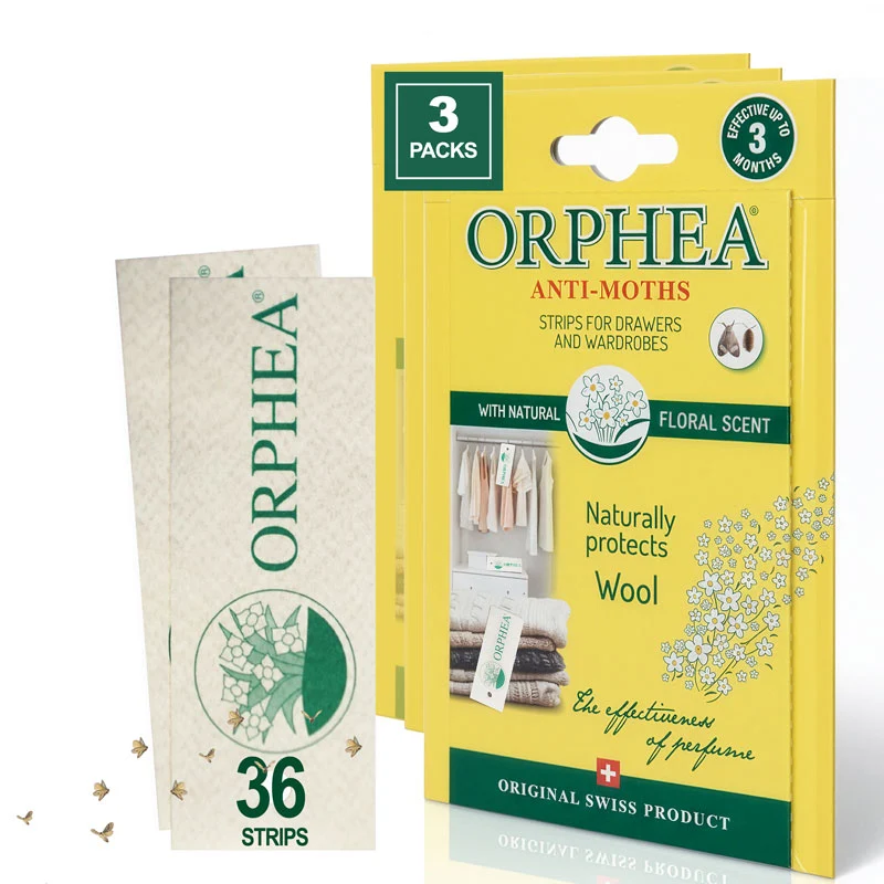 Orphea Moth Killer pack of 3 (36 in total)