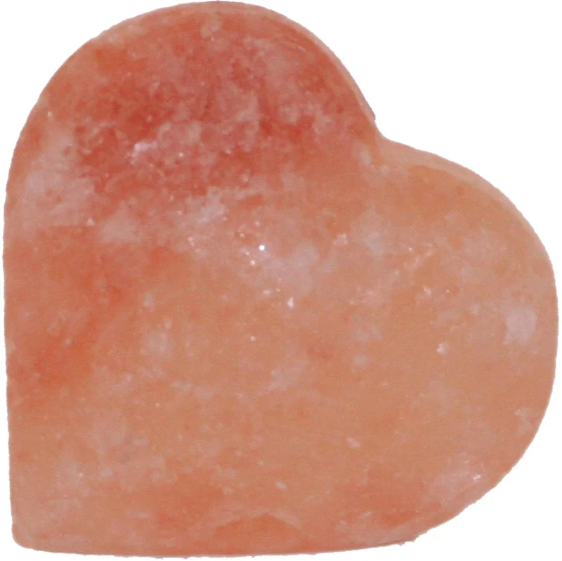 Natur Deko Salz-Herz Deo Peelingstein aus Kristallsalz aus Pakistan Wellness Seifenstein