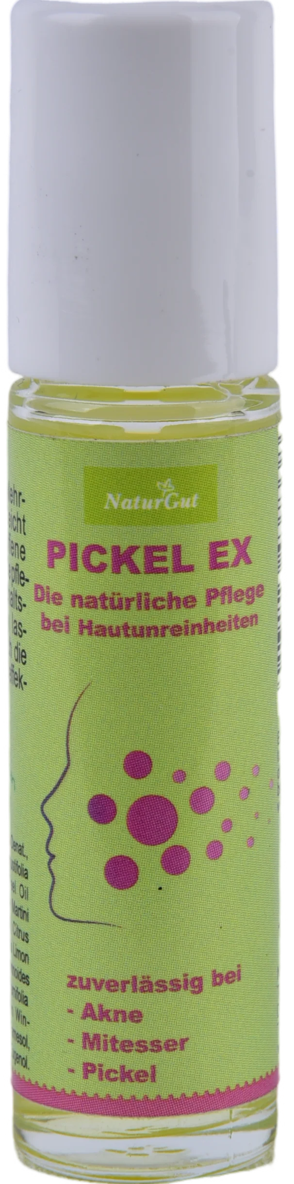 Pickel Ex Roll On mit Sanddornöl Pflege Behandlung Pickeln Mitessern Akne