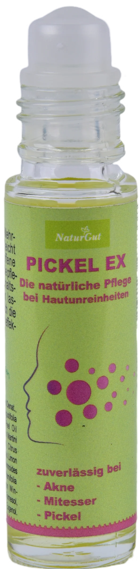 Pickel Ex Roll On mit Sanddornöl Pflege Behandlung Pickeln Mitessern Akne
