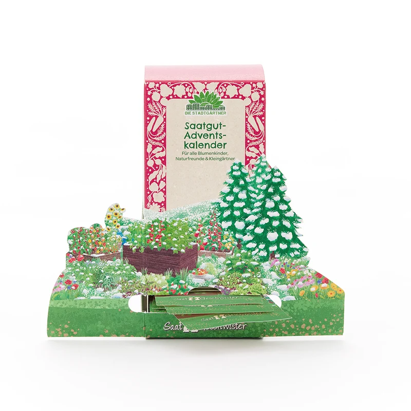 Saatgut-Adventskalender "Winterlandschaft"