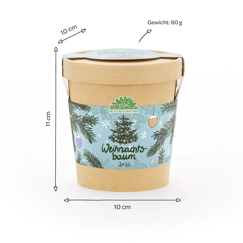 Weihnachtsbaum 2033 aus dem Becher