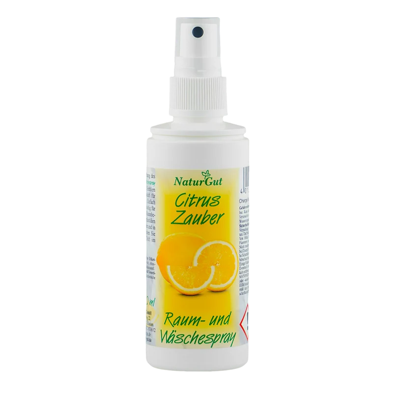 Raumspray Wäschespray Citrus Zauber 100ml Raumduft Spray Zitrusduft Zitrusfrische