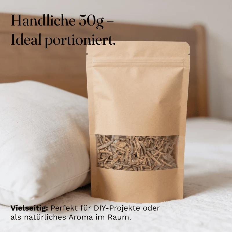 Baldrianwurzel Valeriana 50g geschnitten Baldrian Kräuter Entspannung Beruhigung