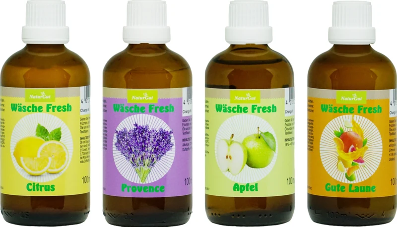 Wäsche Fresh Botanisches Quartett Natürliches Wäscheparfüm 4x100ml