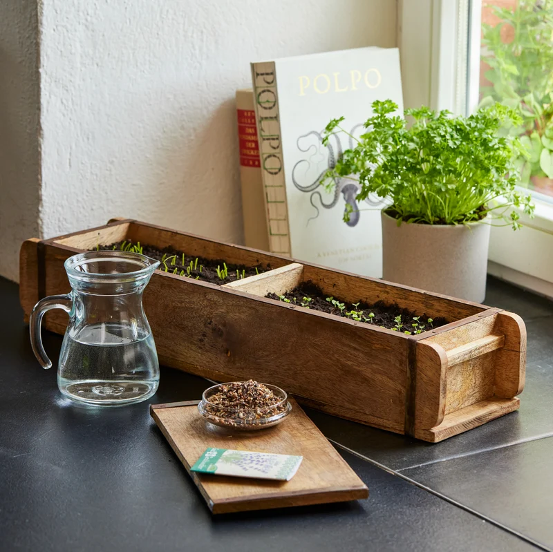 Lange Ziegelform mit 2 Fächern