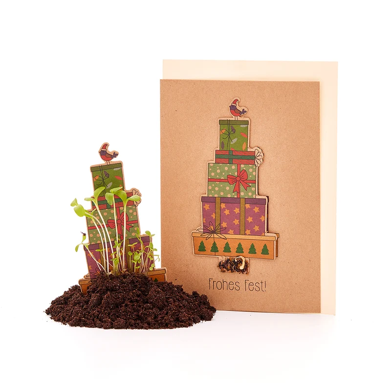Weihnachtskarte "Geschenke"