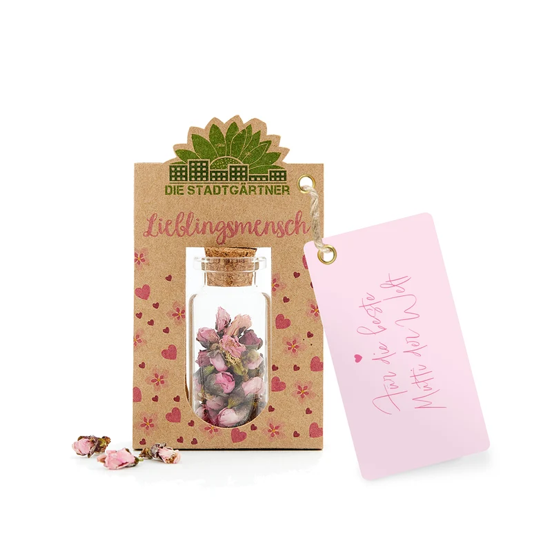 Muttertags-Geschenkset: Lieblingsmutti & Blühpatenschaft