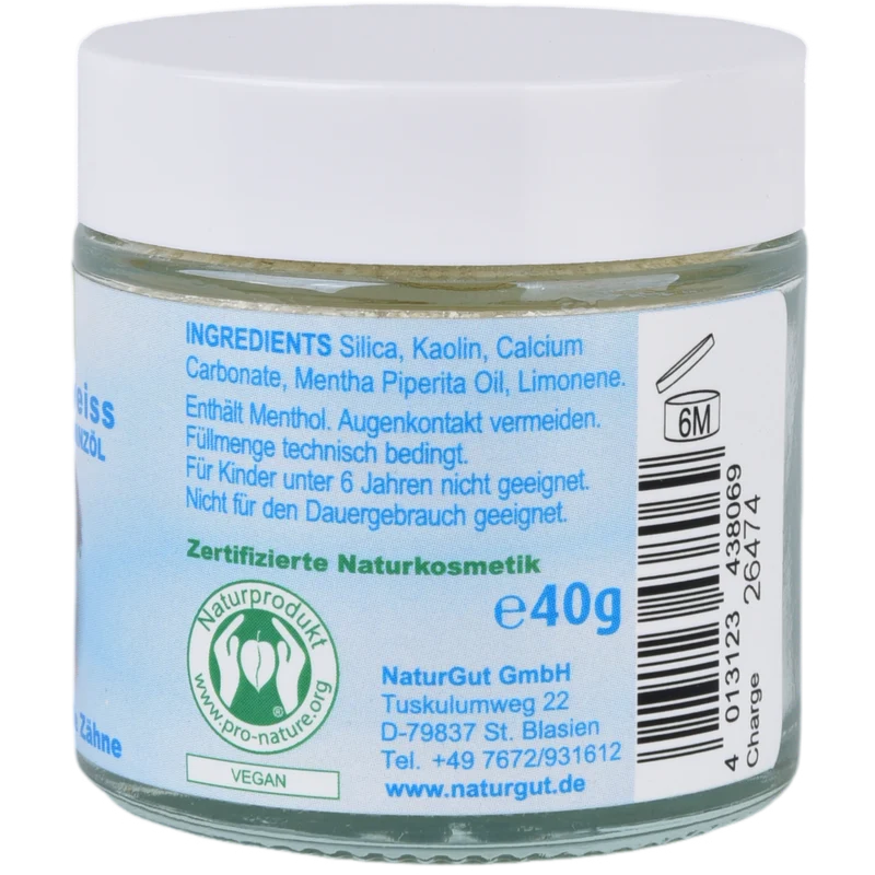 Brilliant Super Zahnweiss Pulver Zähne Zahnreinigung Zahnverfärbungen Zahnpflege Menthol