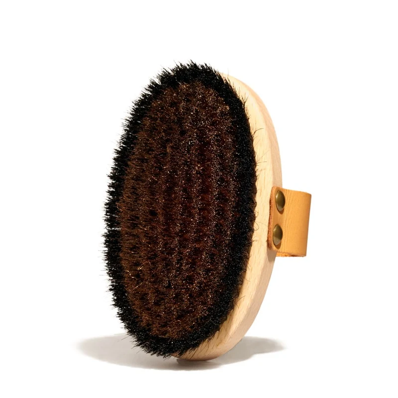 Body Ionic Brush Massagebürste Hautbürste Energiebürste Pflegebürste Rosshaare