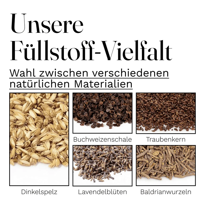 Traubenkern lose 1kg Füllmittel Füllung Kissenfüllung Wärmekisse Kältekissen