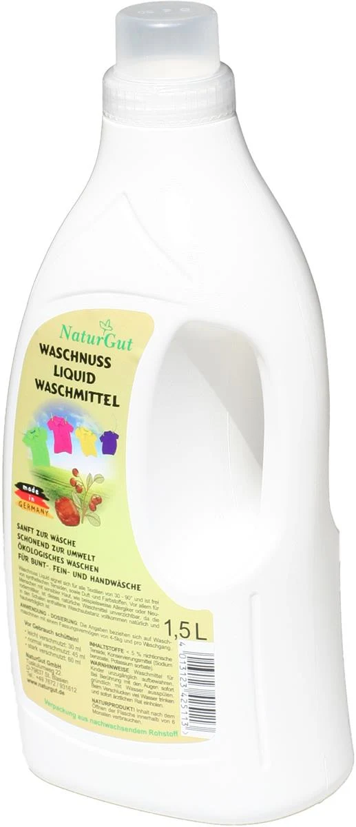 Sapdu Clean Waschnuss Liquid Flüssig Waschmittel aus Waschnüssen Ökologisch 1,5L