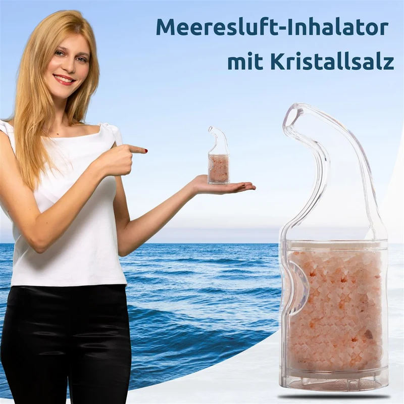Sensecare Meeresluft Salz Inhalator mit Kristallsalz Salzhaltiges Mikroklima