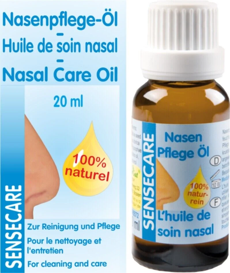 Sensecare Nasenpflegeöl Nasen Pflege-Öl Schwarzkümmelöl Zedernussöl Nasenöl
