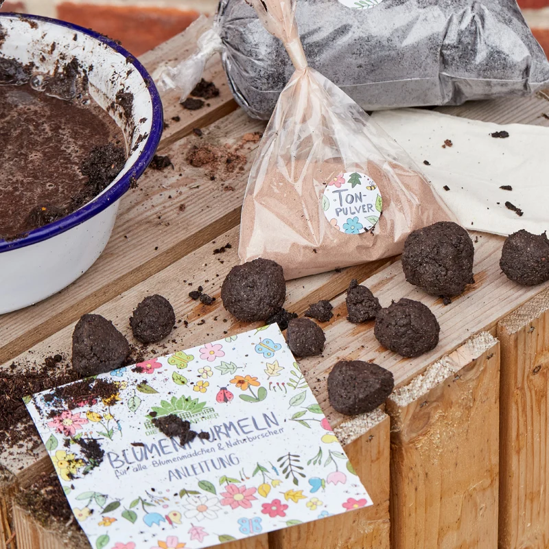 DIY Blumenmurmeln-Bausatz