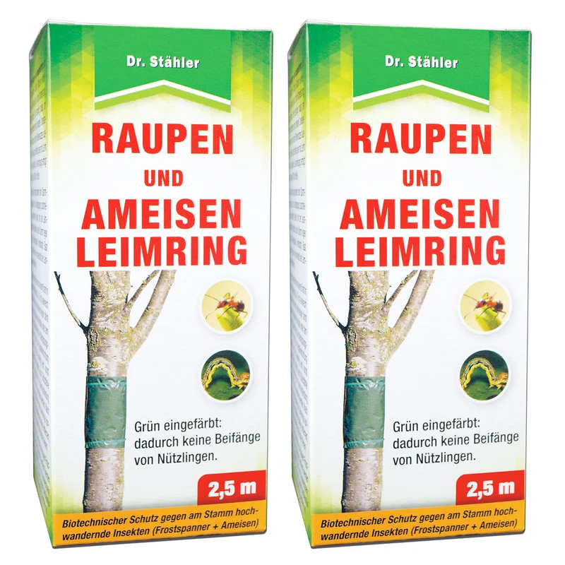 Raupen- und Ameisen-Leimring: Biotechnischer Schutz für Obstbäume