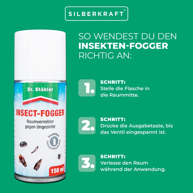 Insekten-Fogger: Raum-Vernebler-Automat gegen Ungeziefer wie Schaben, Käfer und Motten