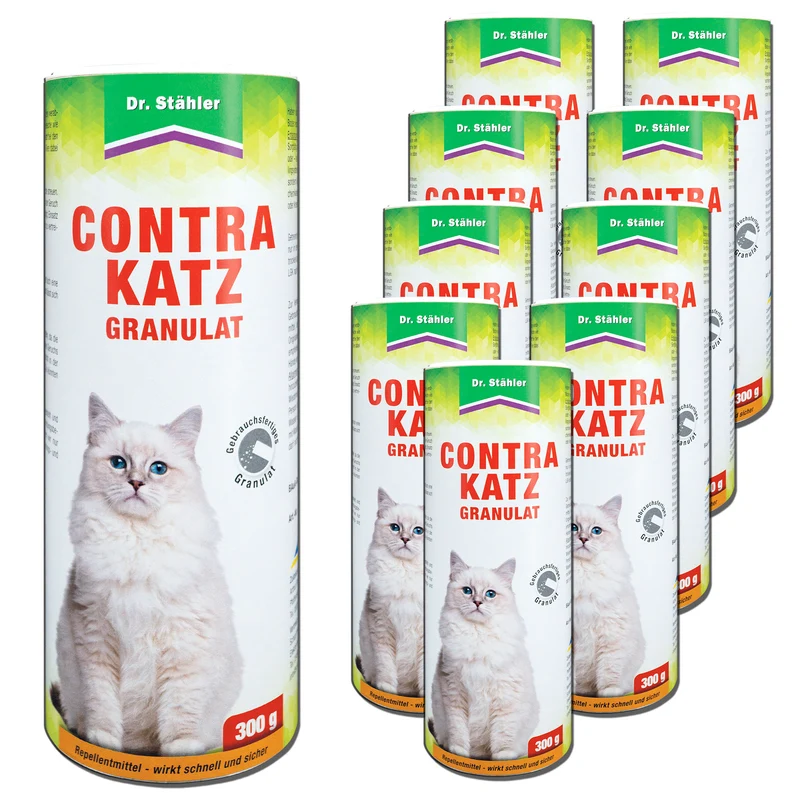 Contra Katzen-Granulat: Effektiver Schutz vor Katzen, Hunde und Kaninchen rund um dein Haus