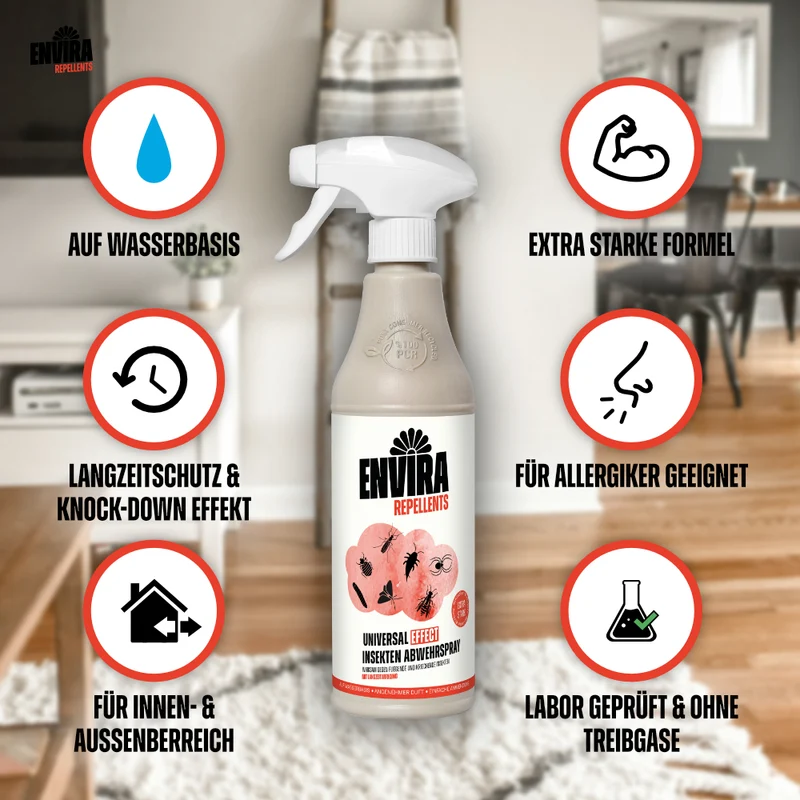 Envira EFFECT Abwehrspray - EXTRA Starke Formel