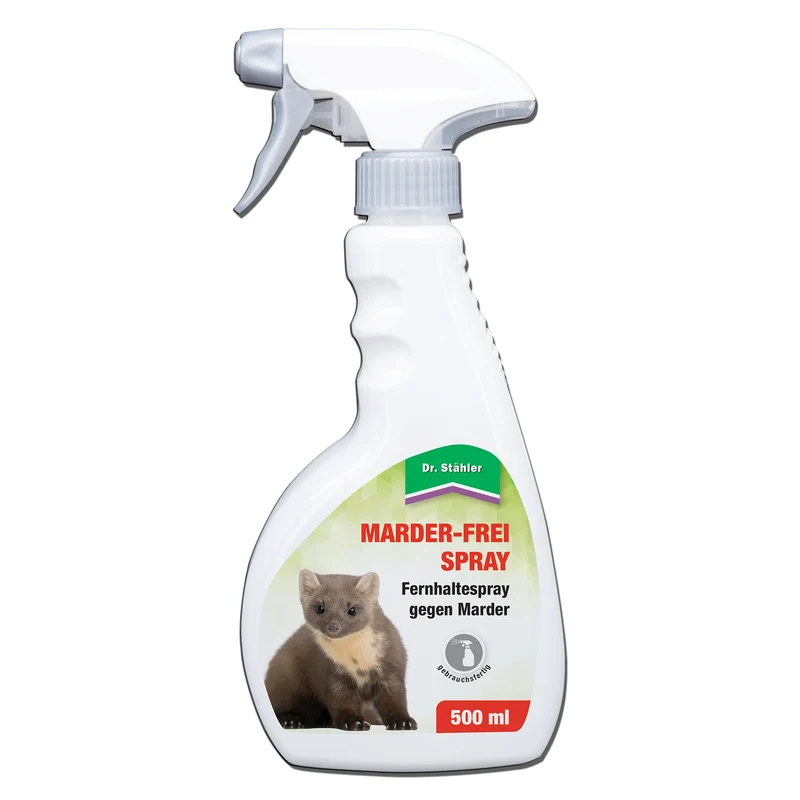 Marder-Frei Spray: Hochwirksamer Marderschutz für Haus und Auto
