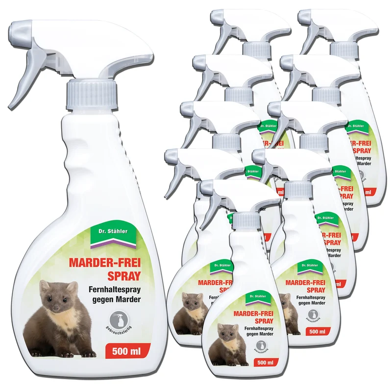Marder-Frei Spray: Hochwirksamer Marderschutz für Haus und Auto