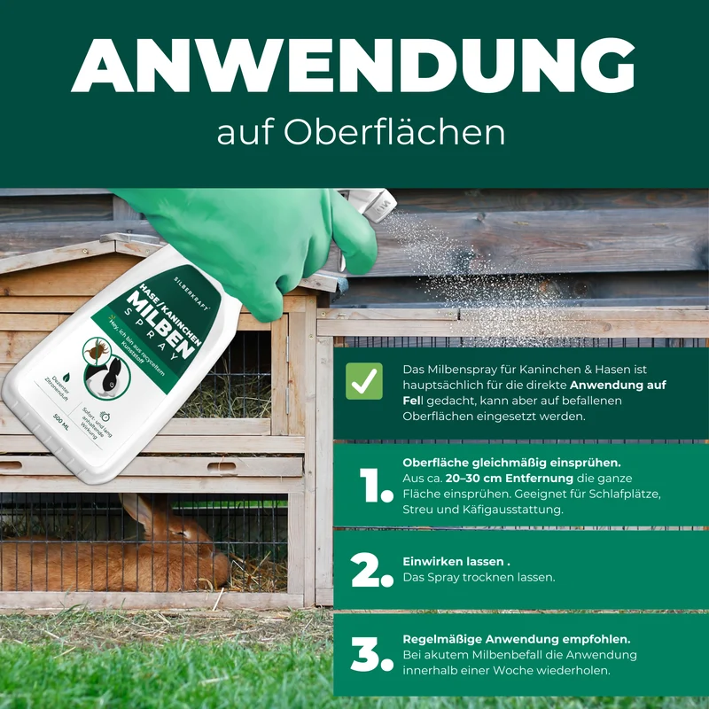Milbenspray Hase/Kaninchen
