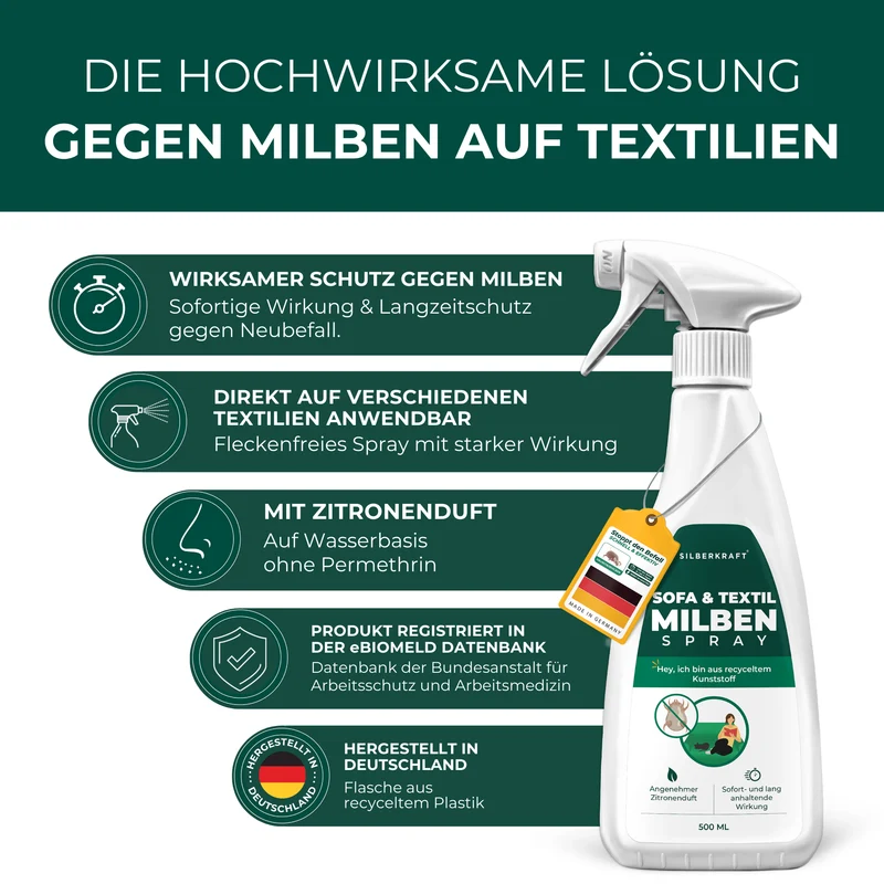 Milbenspray Sofa & Textil