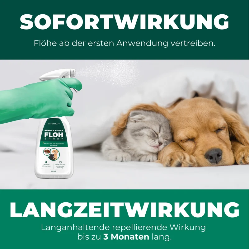 Flohspray Hunde & Katzen