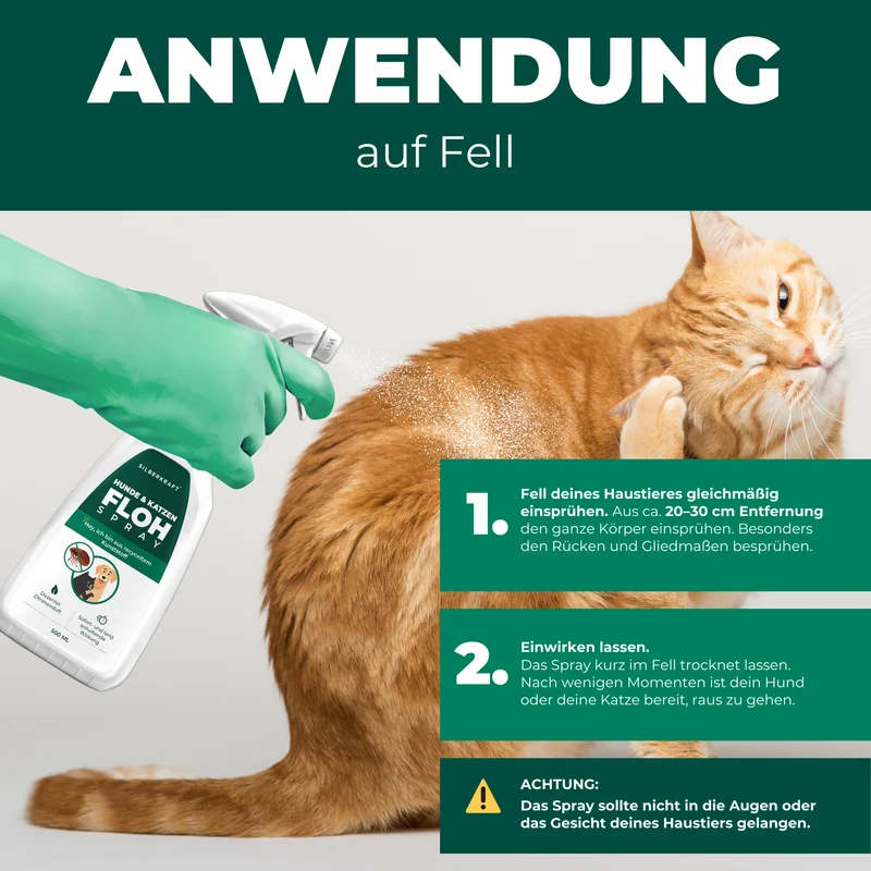 Flohspray Hunde & Katzen