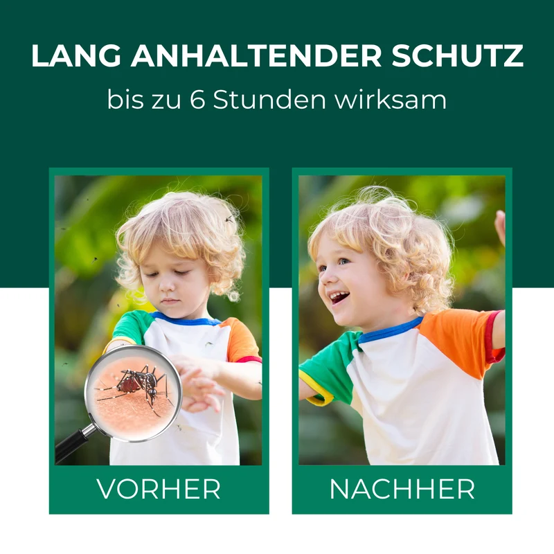Mückenspray für Kinder & Babys ab dem 6ten Monat