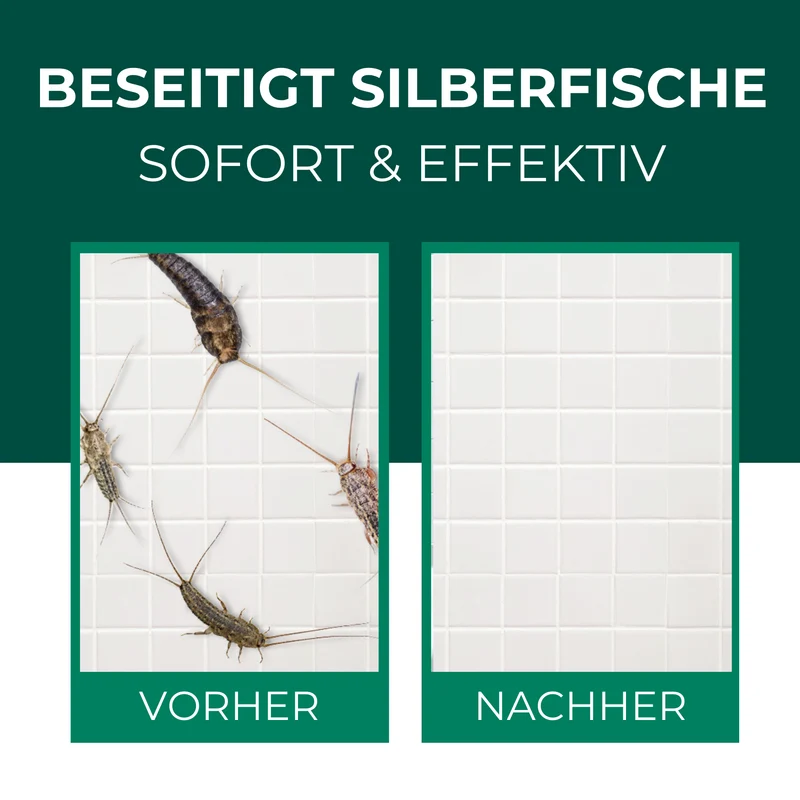 Silberfischspray - Silberfische / Papierfische vertreiben