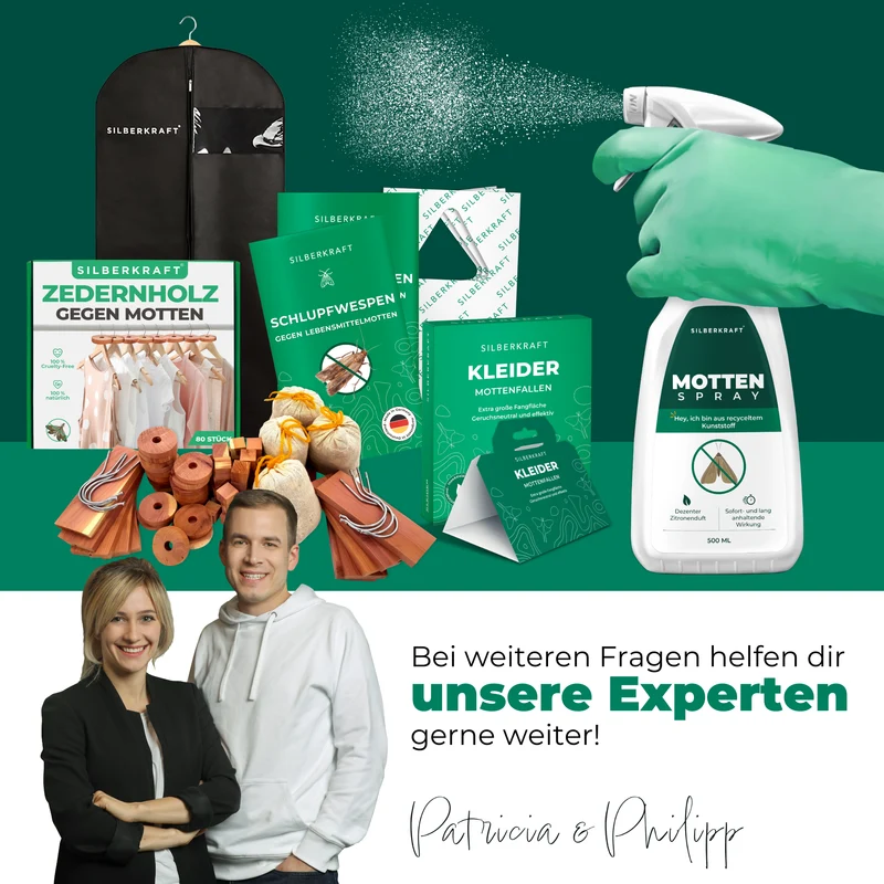 Mottenspray gegen Kleider- & Lebensmittelmotten