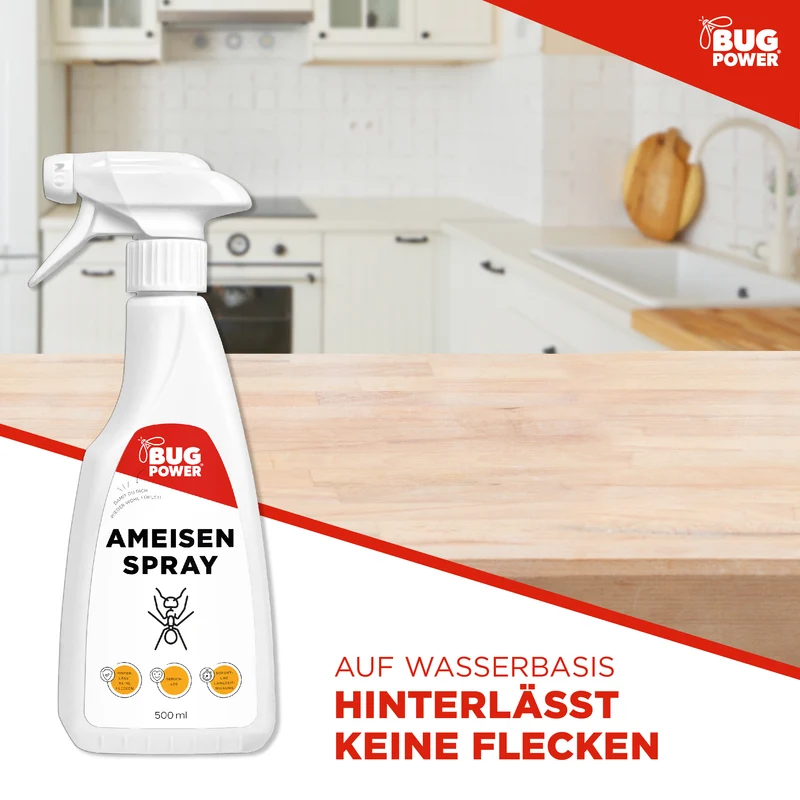 BugPower Ameisen Spray - effektiv gegen Ameisen