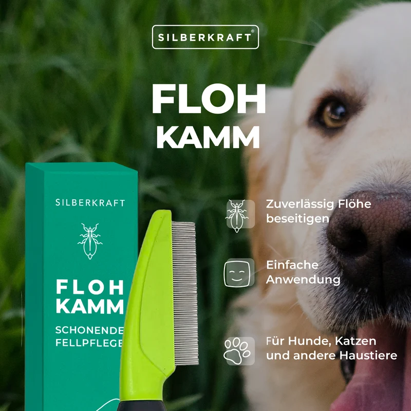 Flohkamm Hund & Katze