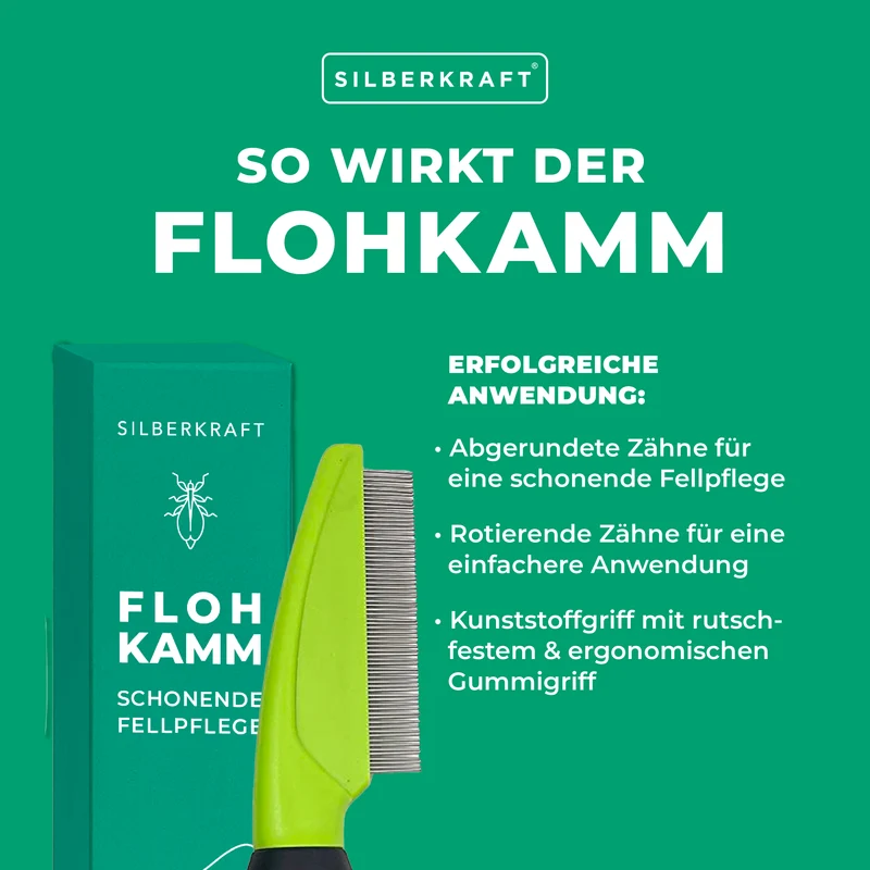 Flohkamm Hund & Katze