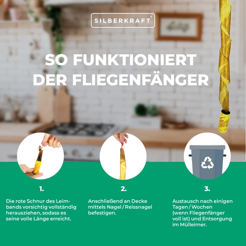 Fliegenfänger - Fliegenfalle für Fliegen
