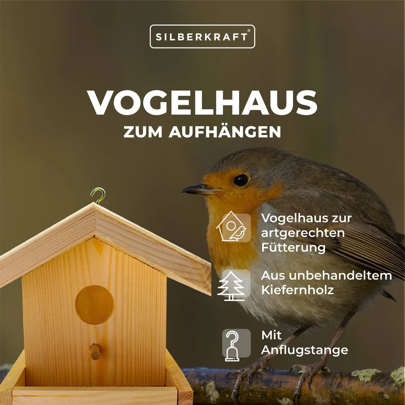 DIY Vogelhaus zum Aufhängen