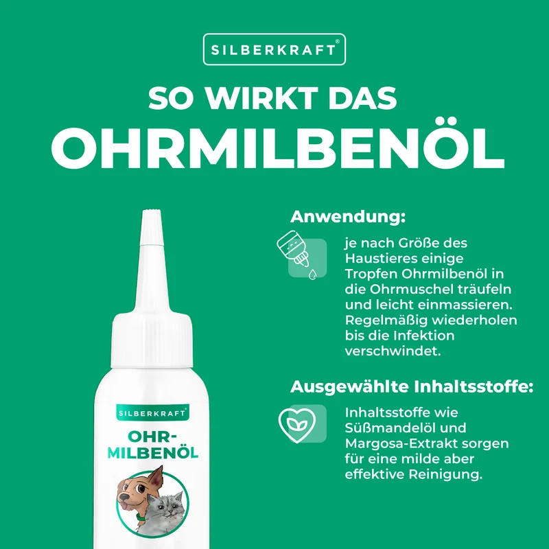 Ohrmilbenöl Hund/Katze
