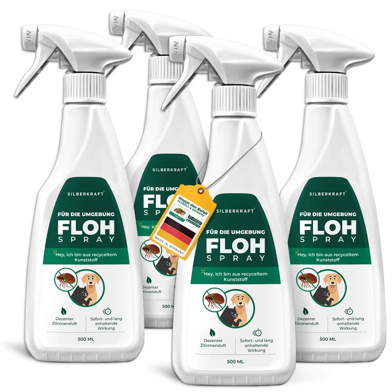 Flohspray für die Umgebung