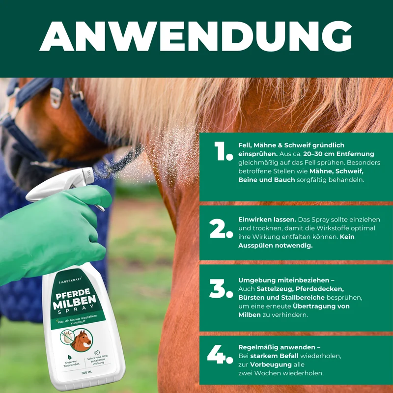Milbenspray Pferde
