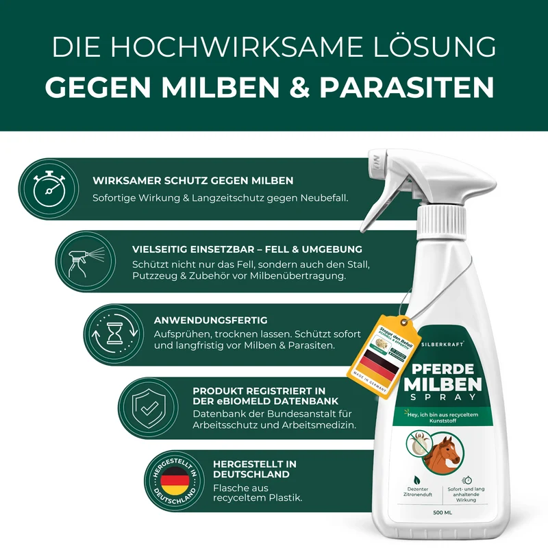 Milbenspray Pferde