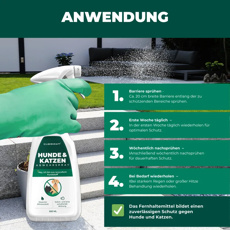 Hunde- und Katzenabwehrspray