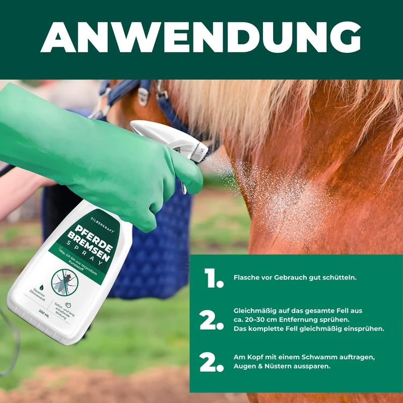 Bremsen-Spray für Pferde