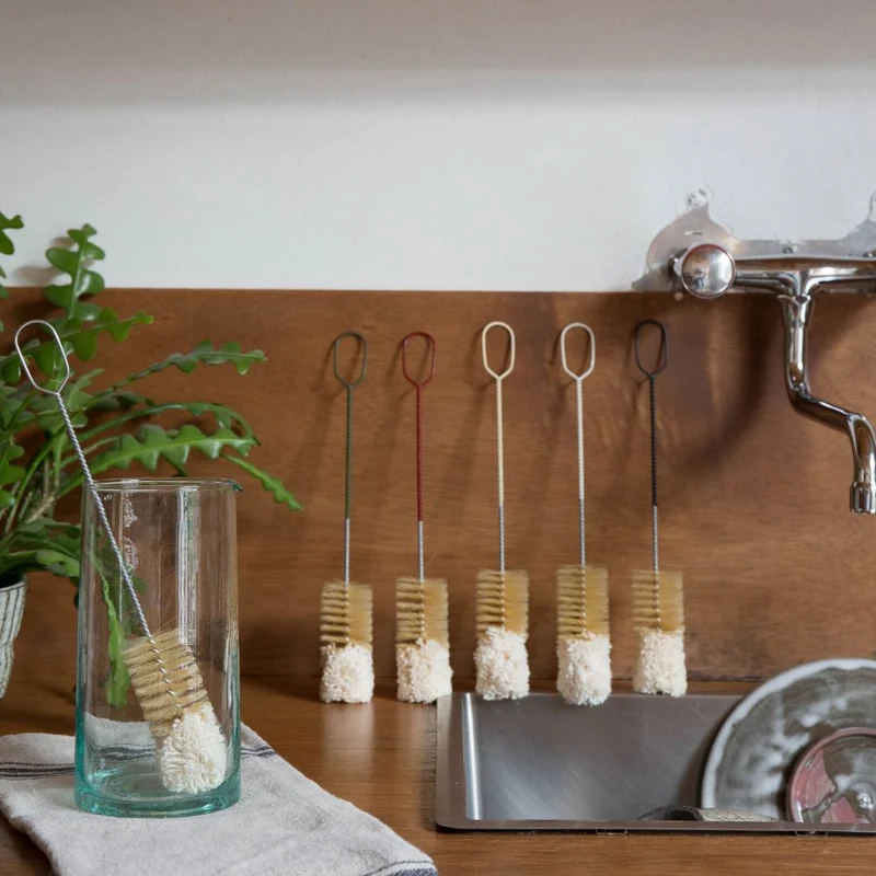 Champagne flute cleaning brush