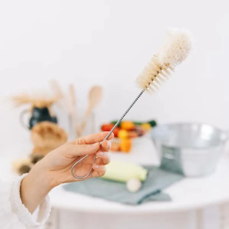 Champagne flute cleaning brush