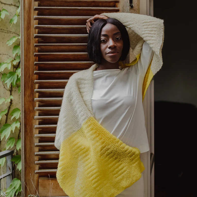 STRICKANLEITUNG | STOLA MANDISA